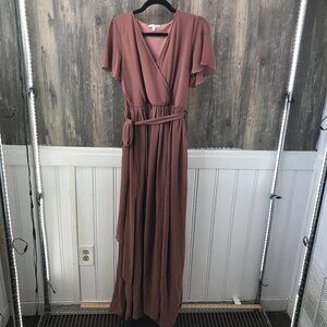 Baltic Born Mauve Maxi Dress